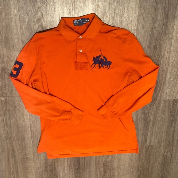 Polo Ralph Lauren Other - Polo by Ralph Lauren Men's Orange Long Sleeve - Medium
